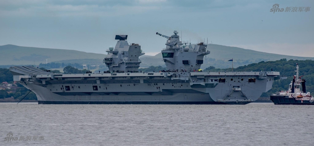 仍用中国设备建造：英军第二艘女王级航母将下水