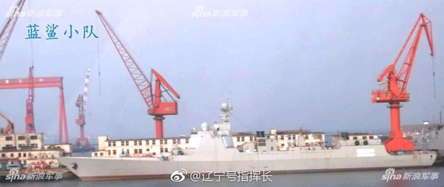 13舰同框：中国这家船厂正同时造一个中等国家海军