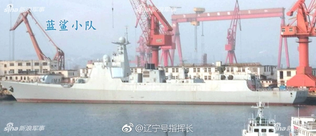13舰同框：中国这家船厂正同时造一个中等国家海军