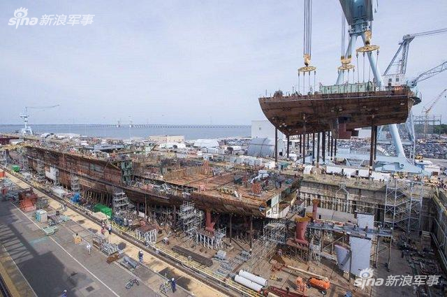 中国航母还需抓紧：美军第2艘福特级航母已成形