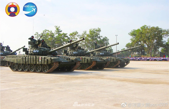 哪个更好用:中越步枪同时亮相老挝阅兵式彩排