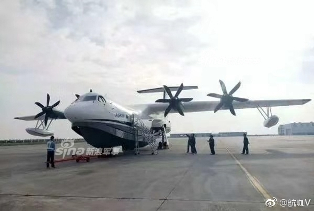 现场直击!中国水陆两栖大飞机AG600今日成功首飞