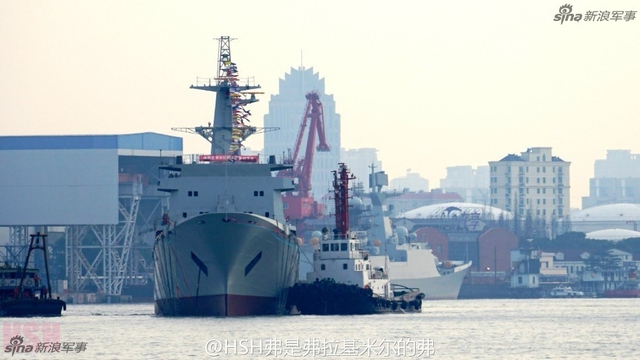 700公里外定位航母：我军第10艘电子侦察船曝光