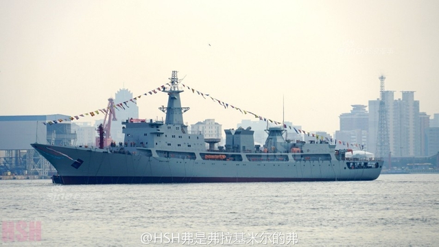 700公里外定位航母：我军第10艘电子侦察船曝光