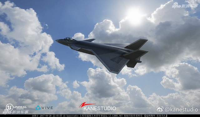 颜值突破天际!中国歼20战机的CG壁纸不能更帅