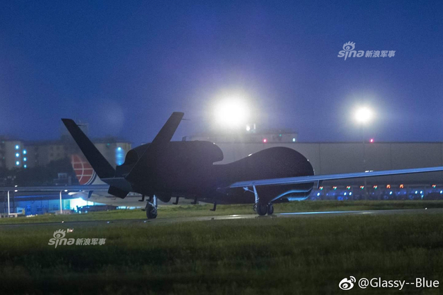 针对朝鲜还是中国？美军全球鹰无人机抵达日本