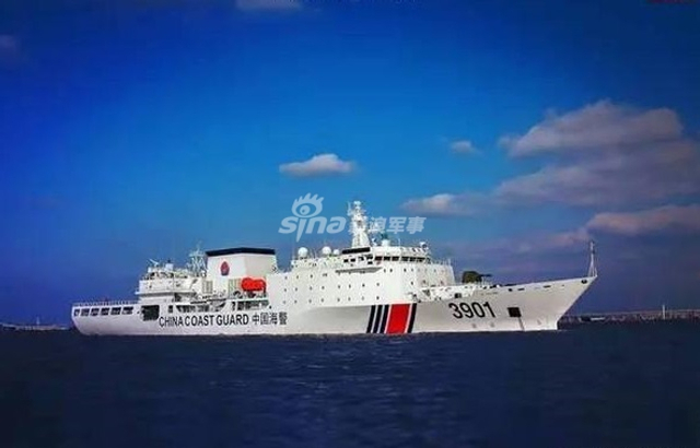 中国万吨海警船巡航西沙！守望祖国每一寸领土