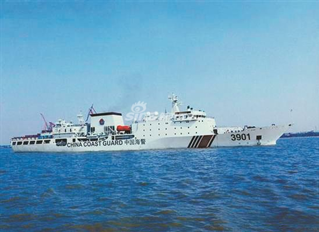 中国万吨海警船巡航西沙！守望祖国每一寸领土