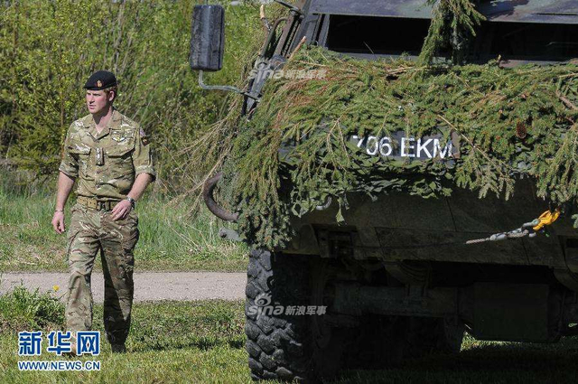 北约爱沙尼亚军演:德国坦克再次集结于俄边境