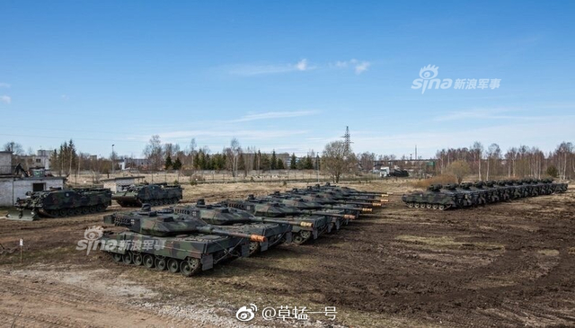 北约爱沙尼亚军演:德国坦克再次集结于俄边境
