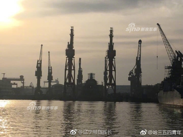 打造一个航母编队！大连还在建三艘052D驱逐舰