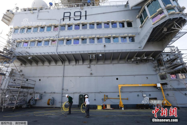 中国002型航母能否超过它?法国戴高乐航母大修