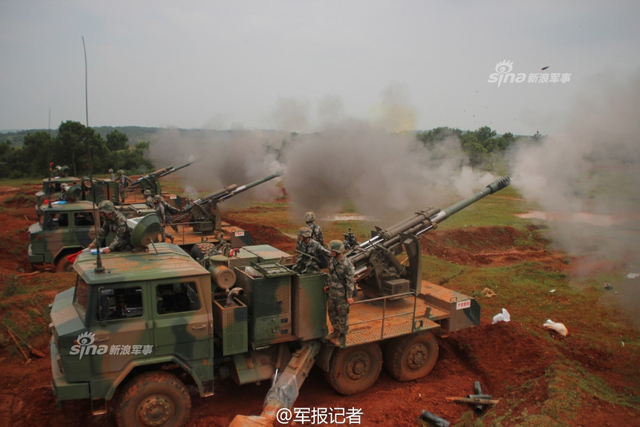 印度买美M777炮！中国自行卡车炮高原演习回击