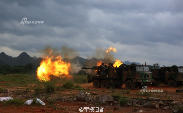 印度买美M777炮！中国自行卡车炮高原演习回击