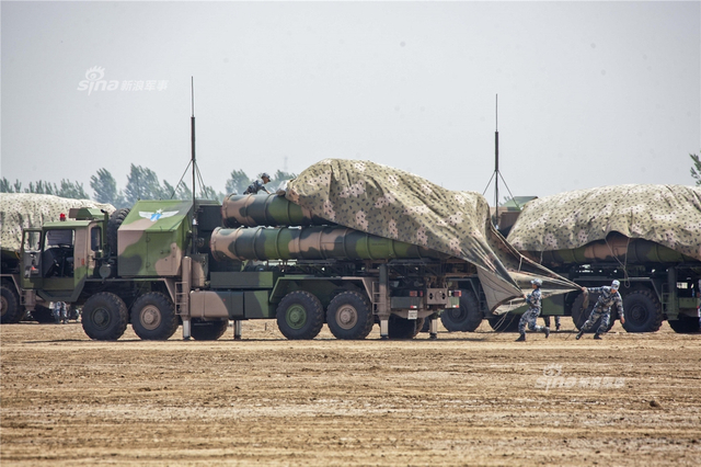 让美机有来无回！解放军红旗9导弹一眼望不到头