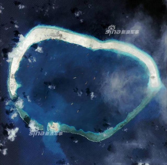 南海再掀风浪!美军驱逐舰24日进我岛礁12海里