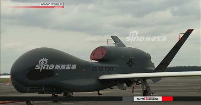 中国翔龙可与之一战！美军在日本部署全球鹰