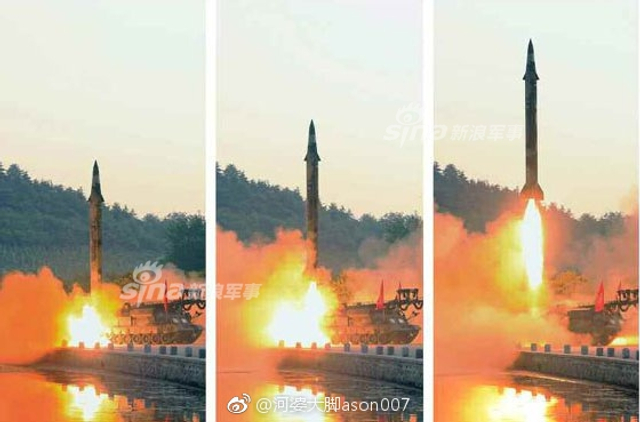 朝鲜试射火星9弹道导弹：金正恩在家中就可观看