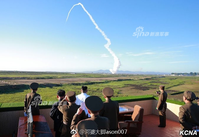 朝鲜试射火星9弹道导弹：金正恩在家中就可观看