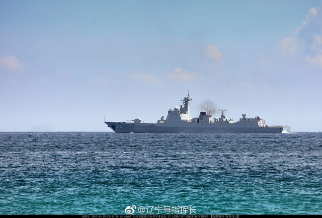 中华神盾兄弟舰！中国最强舰队戍卫南海的海疆