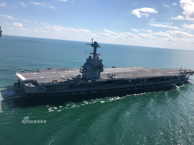 美军最新福特号航母验收测试！交付前最后阶段