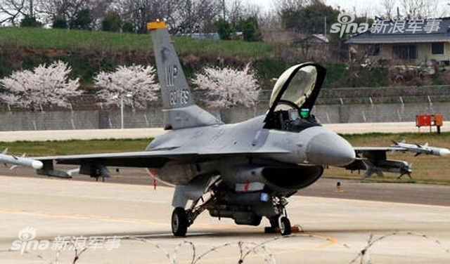 给粑粑当陪练?韩国F16战机参加美空军红旗军演