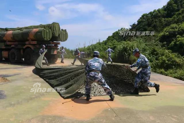 可在南海岛礁布防!解放军岸防部队怒射鹰击62