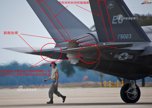 细品歼20战机隐身设计细节：和F22一样纤毫不失