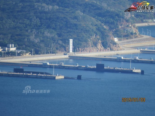 核动力就是牛！中国094A核潜艇海上大秀S形机动