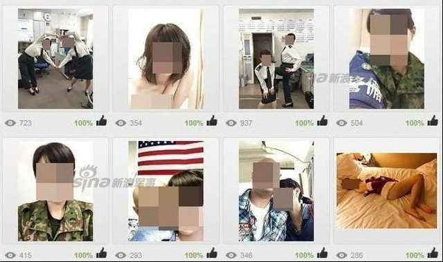 简直爱情动作片！曝驻日美军与日本女兵不雅照