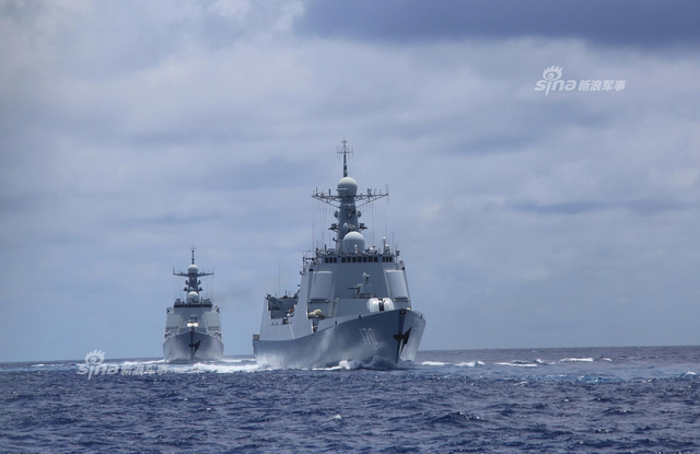 中华神盾兄弟舰！中国最强舰队戍卫南海的海疆