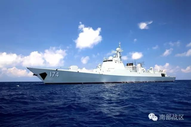 中华神盾兄弟舰！中国最强舰队戍卫南海的海疆