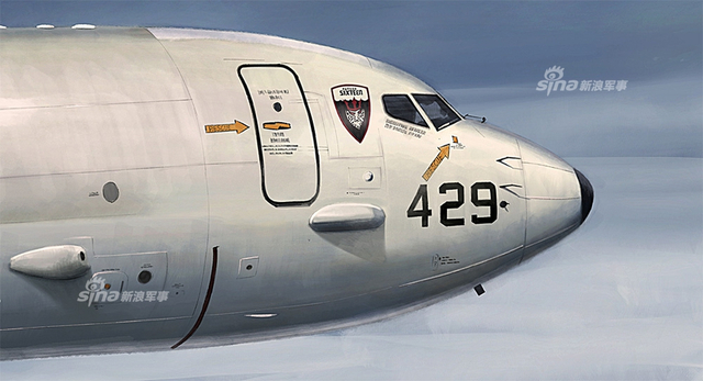 还敢再来不?网友绘歼11B桶滚机动拦截美P8画面