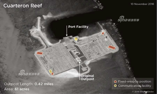 美军报告猜测中国军力：对我南海岛礁指指点点
