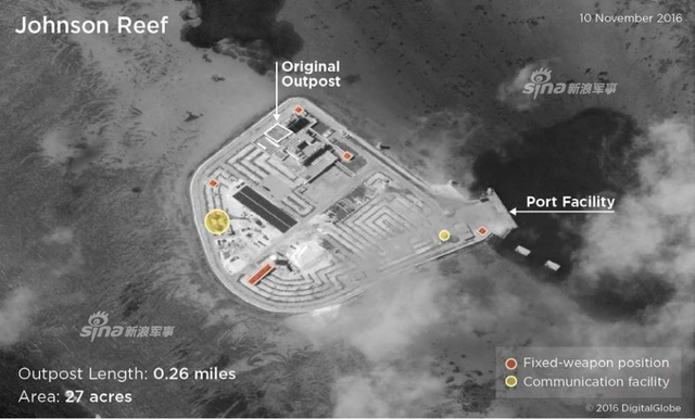 美军报告猜测中国军力：对我南海岛礁指指点点