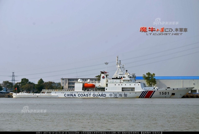 准备和日本海上保安厅团战！中国海警船大集合