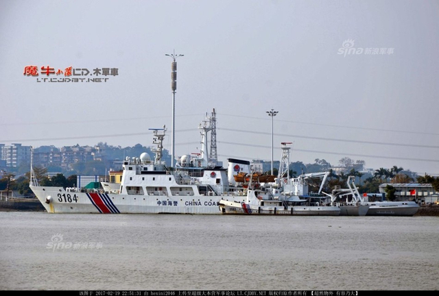 准备和日本海上保安厅团战！中国海警船大集合