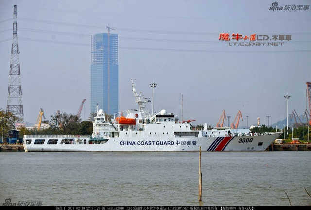 准备和日本海上保安厅团战！中国海警船大集合