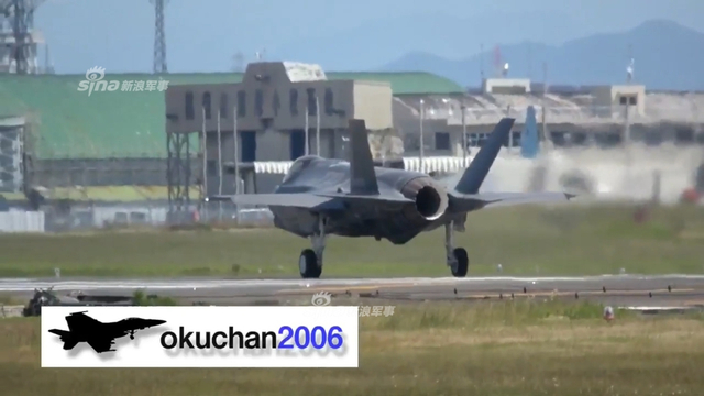 歼20在东海等你！日本组装首架F35战机首次飞行