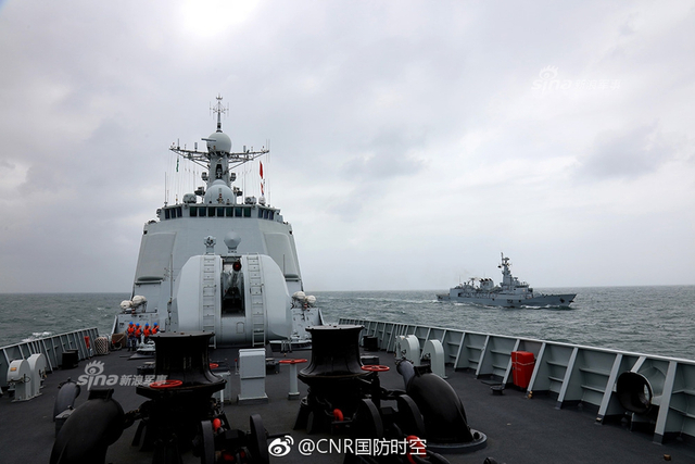 中巴友谊如磐石:中国海军编队访问并联合演习