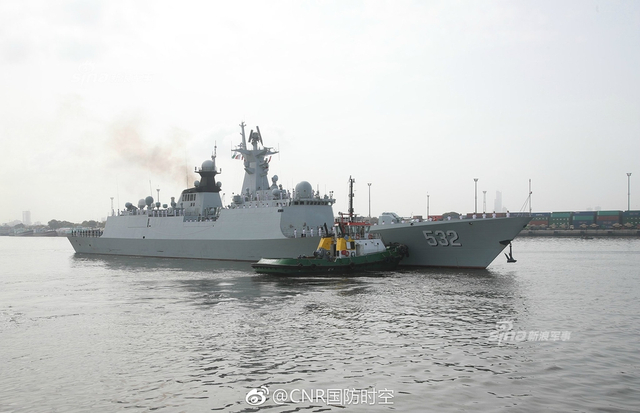中巴友谊如磐石:中国海军编队访问并联合演习
