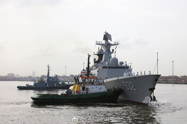 中巴友谊如磐石:中国海军编队访问并联合演习