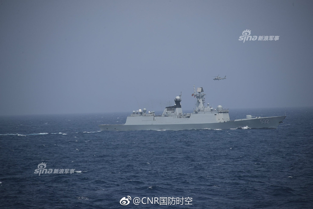 中巴友谊如磐石:中国海军编队访问并联合演习