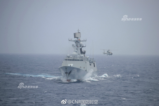 中巴友谊如磐石:中国海军编队访问并联合演习