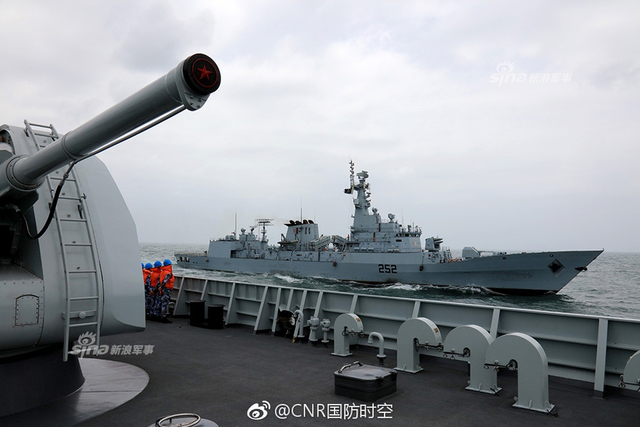 中巴友谊如磐石:中国海军编队访问并联合演习
