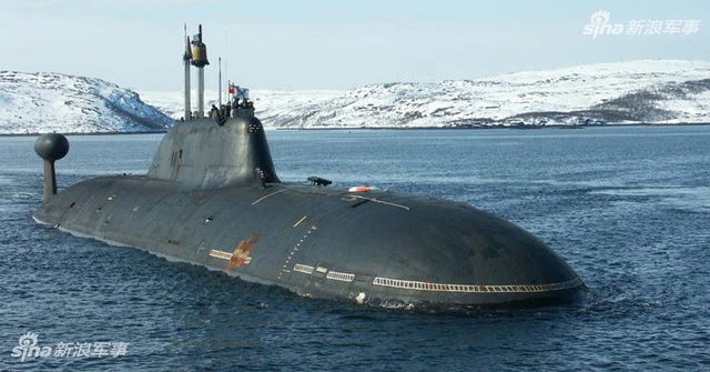 俄军最强核潜艇逼近西方:航母杀手媲美海狼级