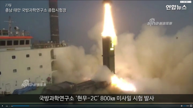 追赶长剑10?韩国玄武2C巡航导弹射程达800公里