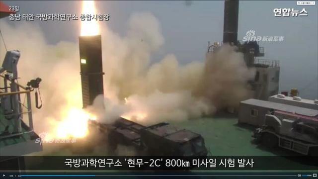 追赶长剑10?韩国玄武2C巡航导弹射程达800公里