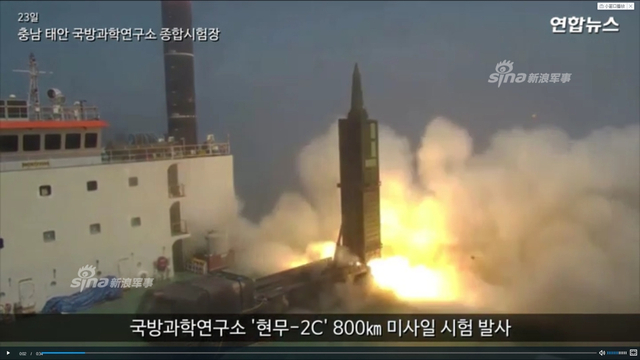 追赶长剑10?韩国玄武2C巡航导弹射程达800公里