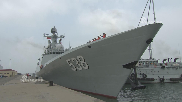 开过台湾海峡了没?辽宁号航母编队跨区训练中